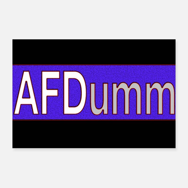 AFDumm Poster 60x40 cm