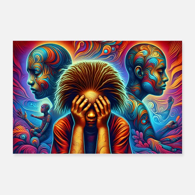 „Farben des Geistes“ Poster 60x40 cm