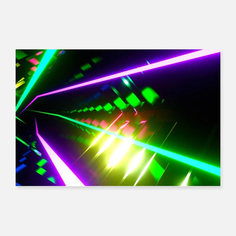 Affiche vidéo VJ Loops 4k ✨ Poster 60 x 40 cm