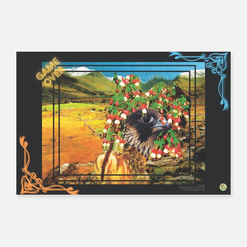 Fauche, format paysage Poster 60 x 40 cm