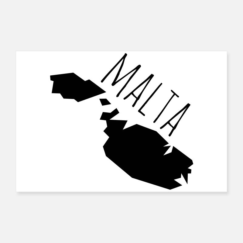 malta Poster 60x40 cm
