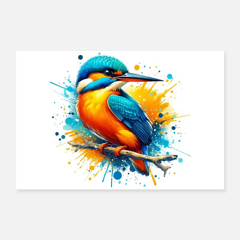 Martin-pêcheur Poster 60 x 40 cm