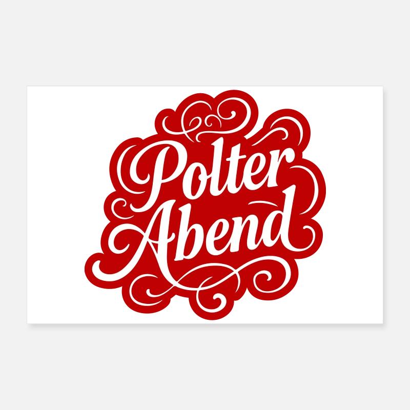 Polterabend Poster 60x40 cm
