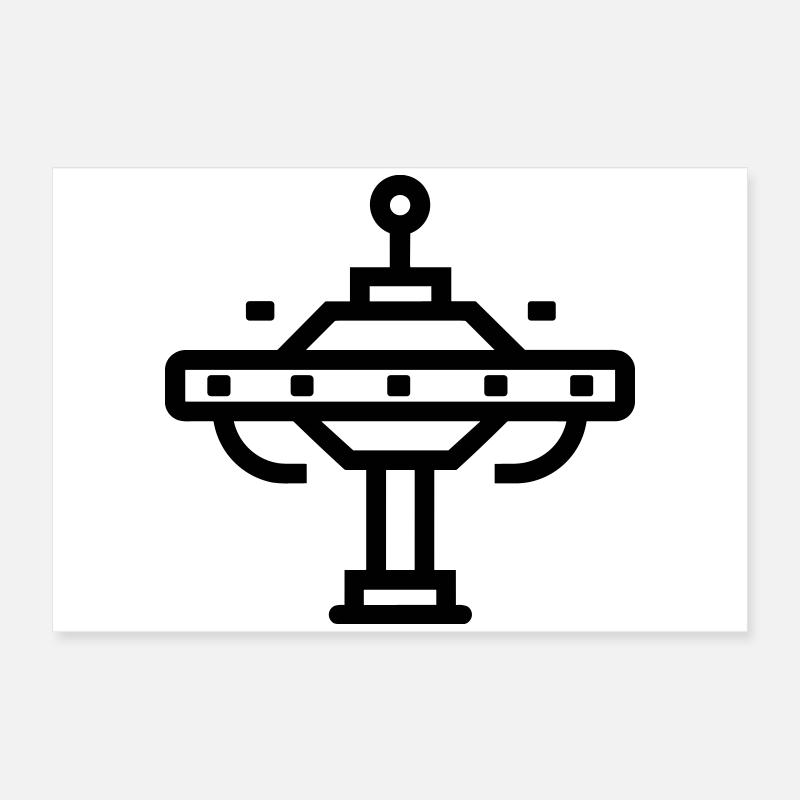space station Poster 24" x 16" (60x40 cm)