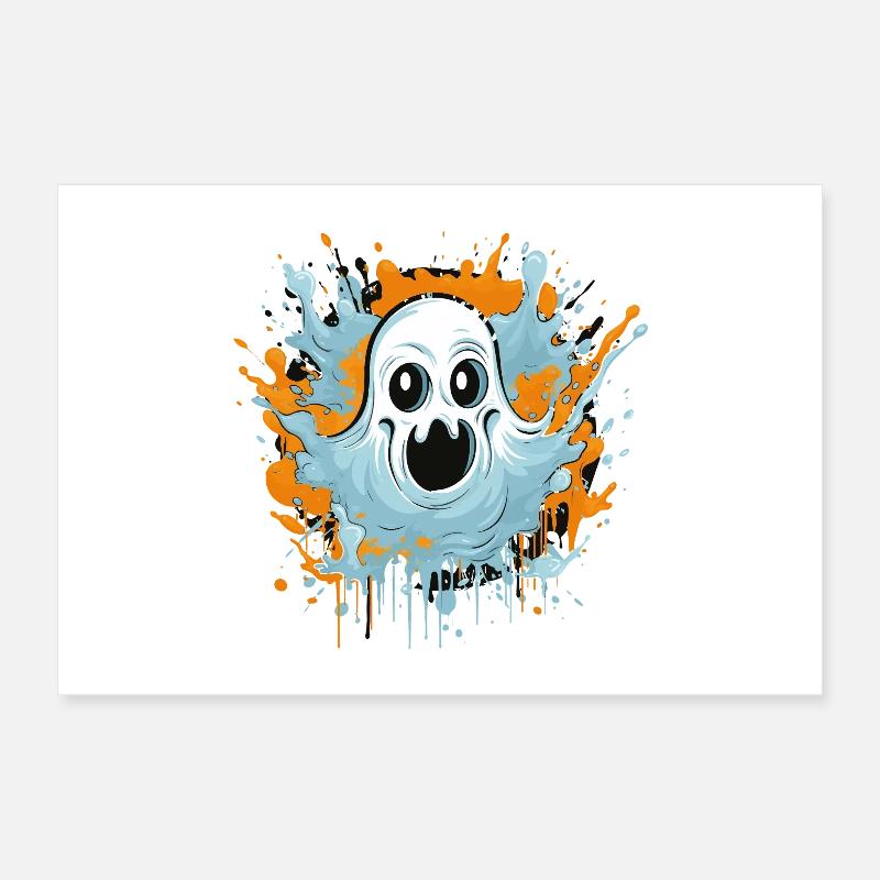 Ghost Comic Poster 24" x 16" (60x40 cm)