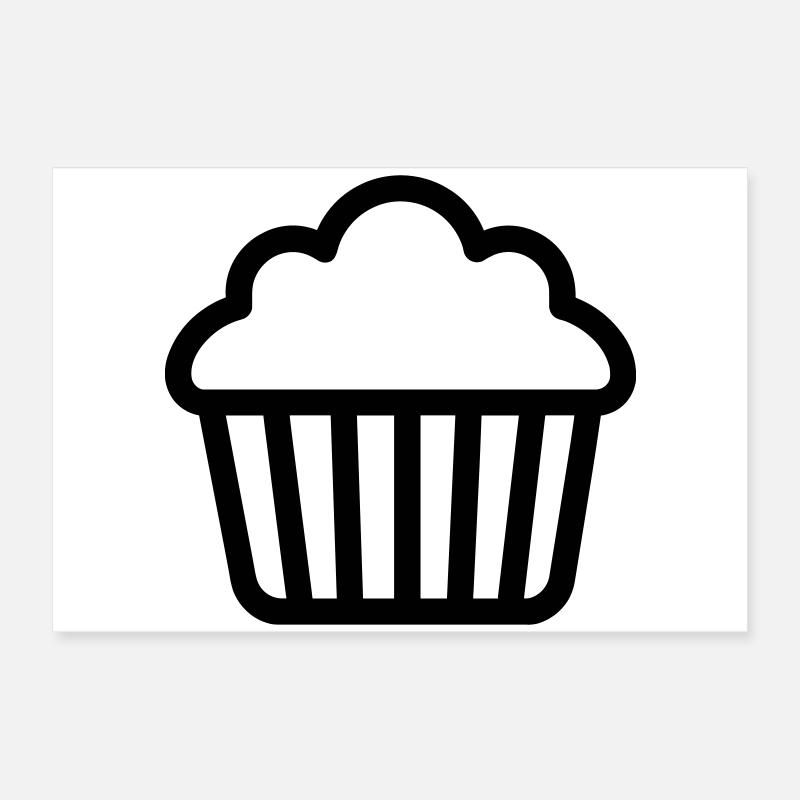 muffin Poster 24" x 16" (60x40 cm)