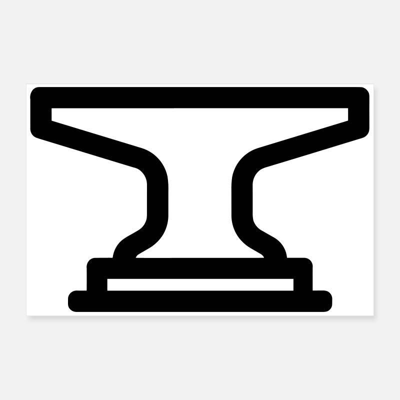 Amboss Poster 60x40 cm