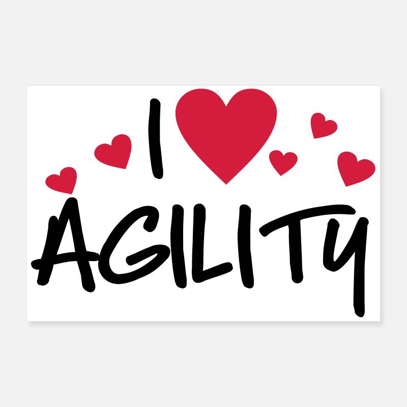 agility Poster 60x40 cm