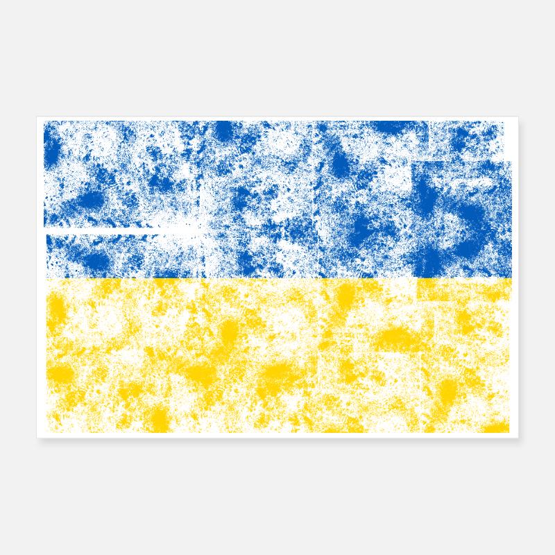 Ukraine Poster 60 x 40 cm