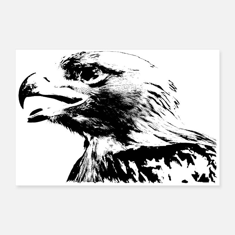 Eagle Poster 24" x 16" (60x40 cm)