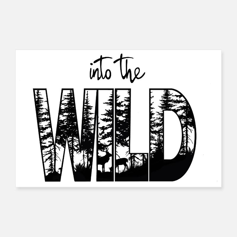 Into the Wild Poster 24" x 16" (60x40 cm)