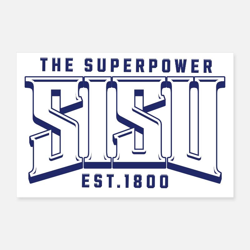 Impression du logo Content Superpower Poster 60 x 40 cm