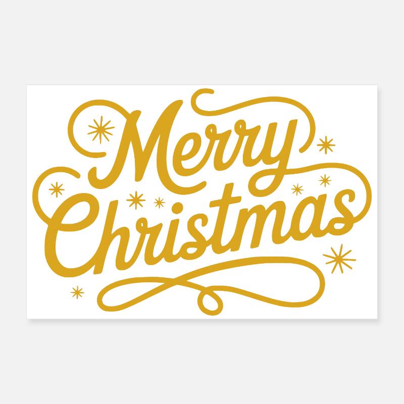 Joyeux Noël Poster 60 x 40 cm
