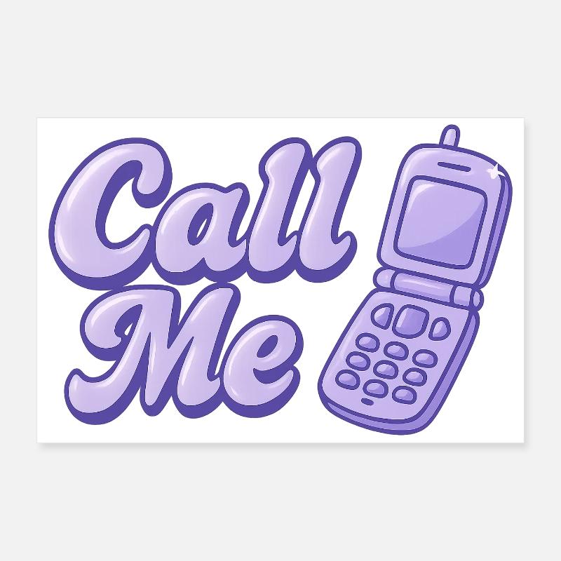 Call Me Poster 24" x 16" (60x40 cm)