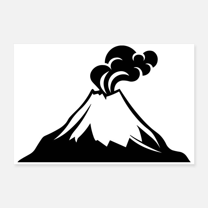 Volcan Poster 60 x 40 cm