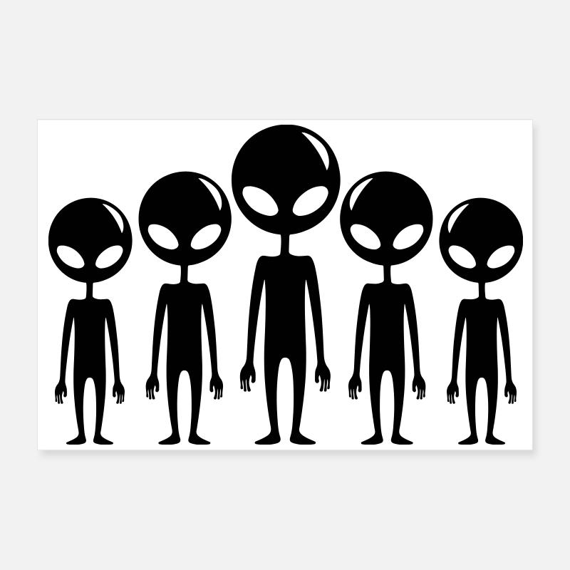 Aliens Team Poster 60x40 cm