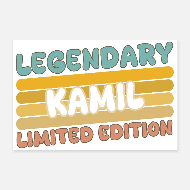 Kamil Poster 60 x 40 cm