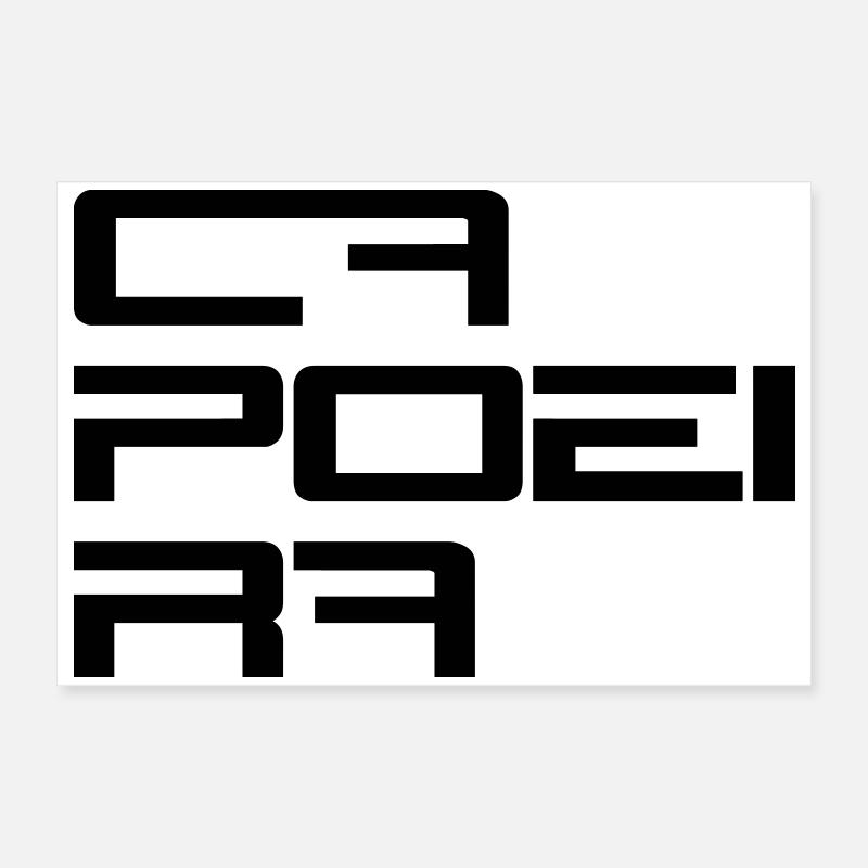 Capoeira Modern Style Poster 60x40 cm