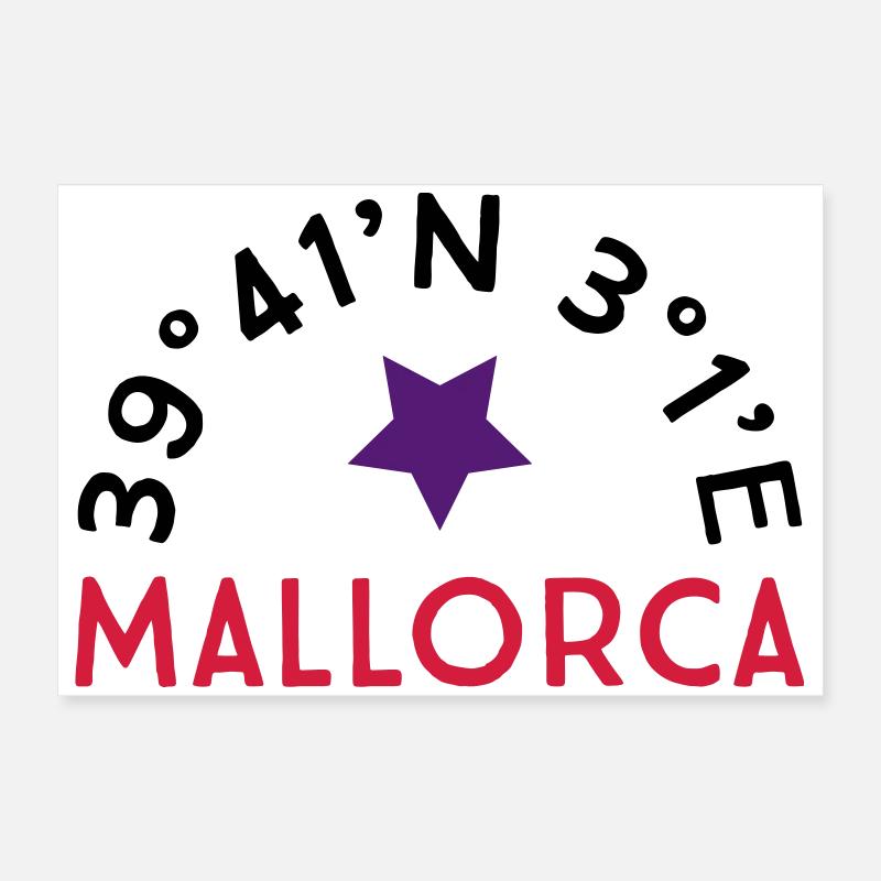 Majorque Poster 60 x 40 cm