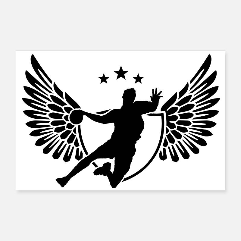 handball Poster 60 x 40 cm