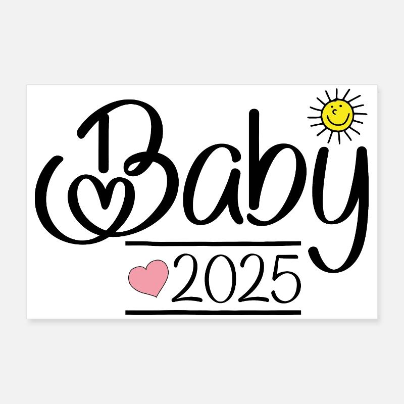 Baby 2025 Poster 24" x 16" (60x40 cm)