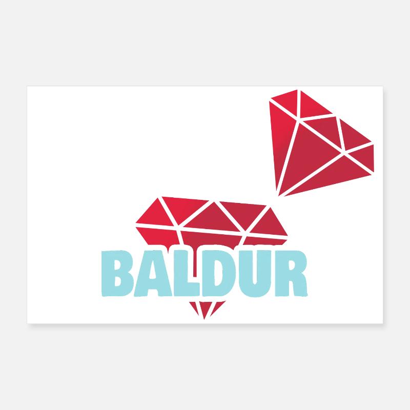 Edel Baldur Poster 60x40 cm