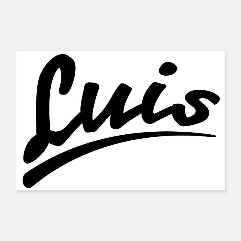 Luis Poster 60x40 cm