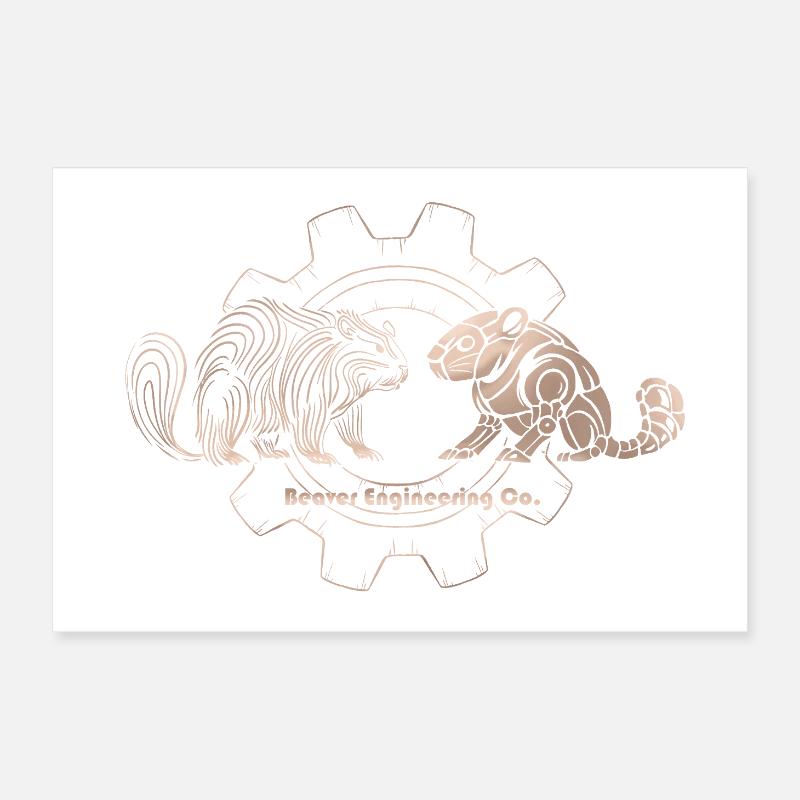Timberborn – Beaver Engineering Co. Poster 60 x 40 cm