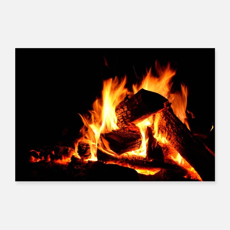 fuoco da campo Poster 60x40 cm