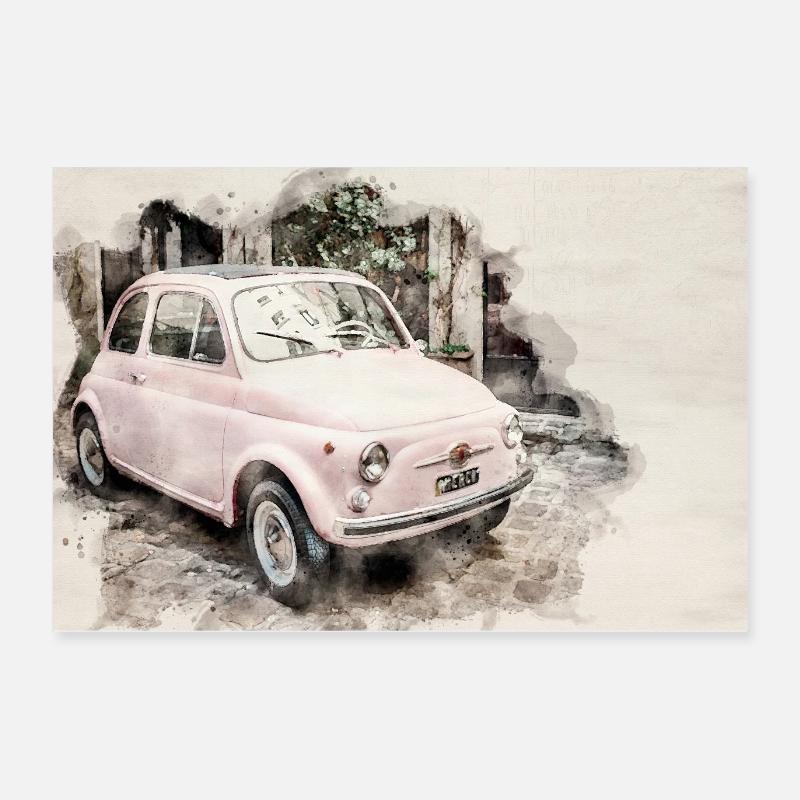 500 Oldtimer Poster 60x40 cm