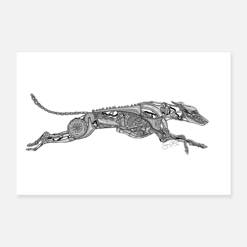 Poster whippetengine Poster 60x40 cm