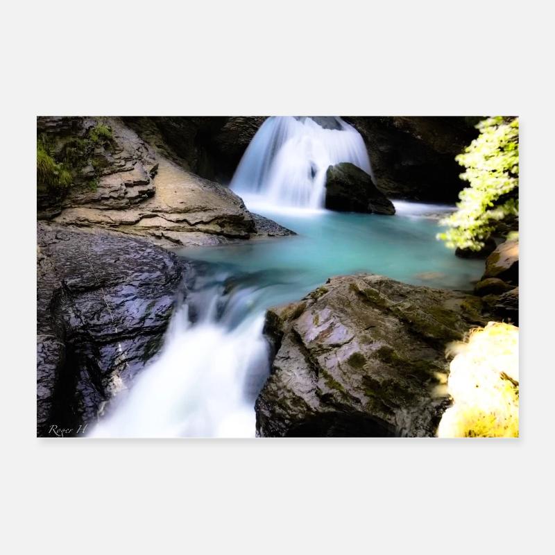 Keiner Wasserfall Poster 60x40 cm