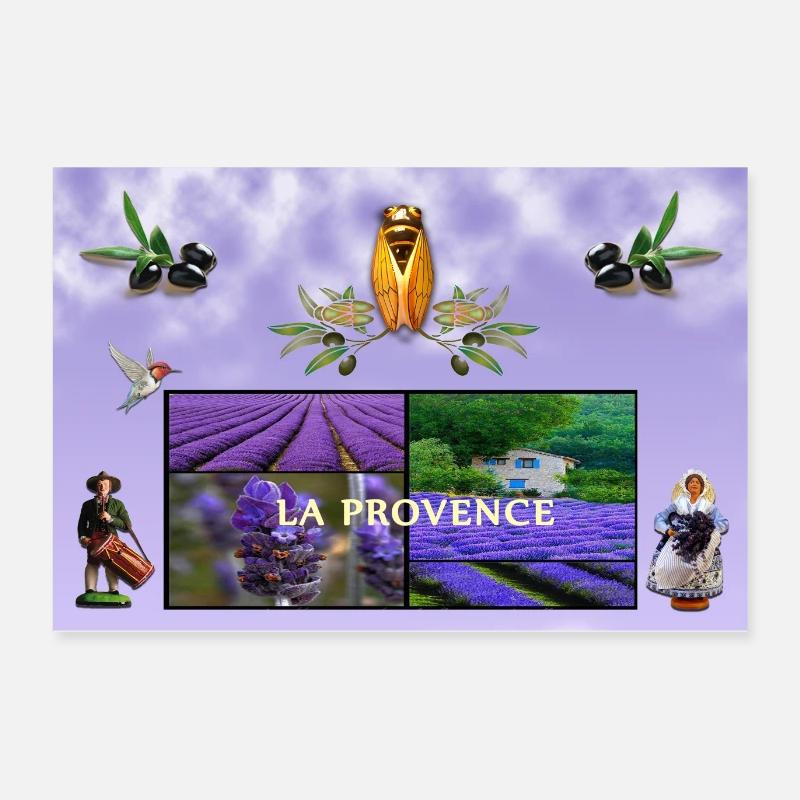 Provence Poster 60 x 40 cm