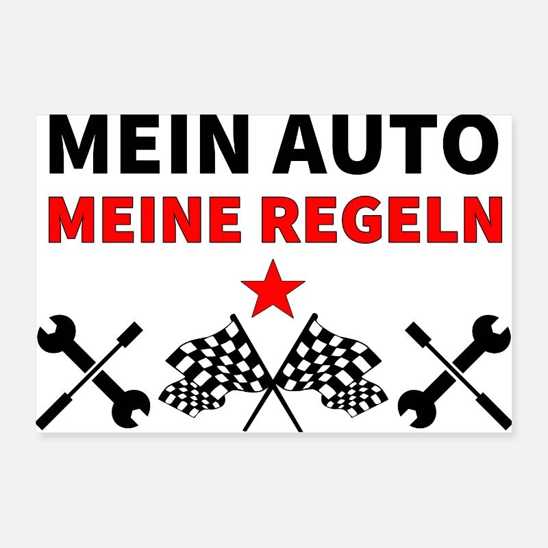 Auto Poster 60x40 cm