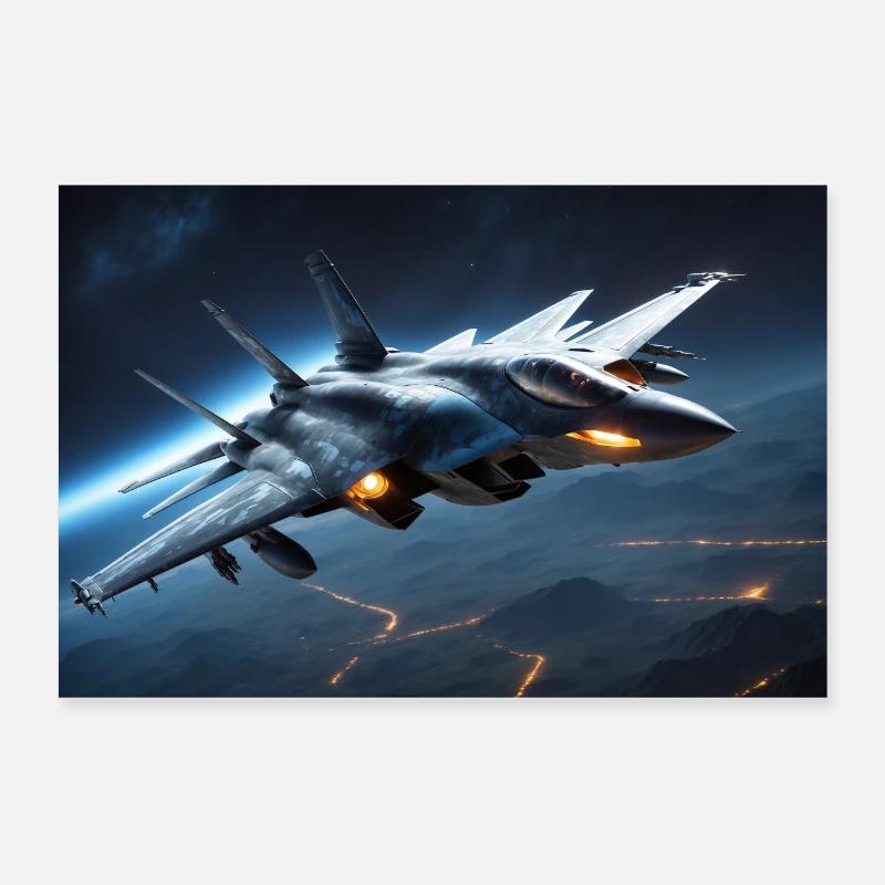 Futuristic 10 Poster 24" x 16" (60x40 cm)