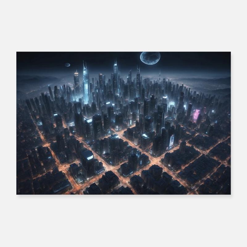 Futuriste 9 Poster 60 x 40 cm