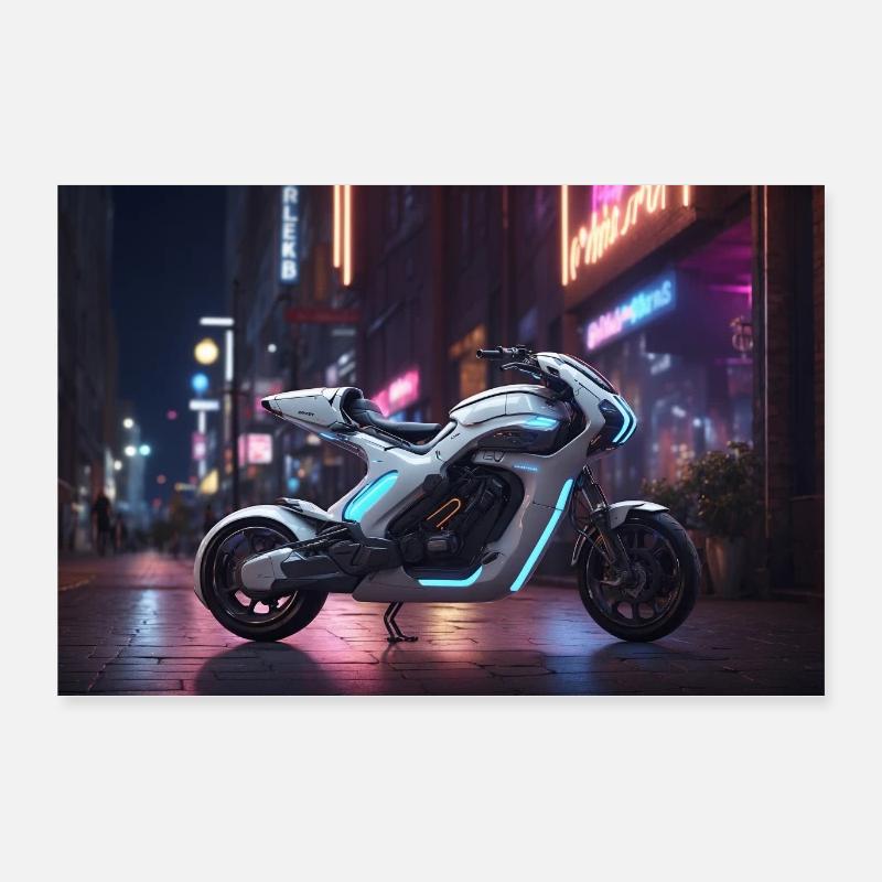 Futuristic 16 Poster 24" x 16" (60x40 cm)