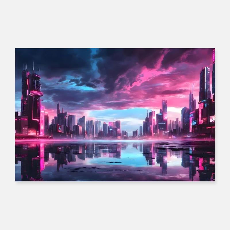 Megapolis Poster 24" x 16" (60x40 cm)