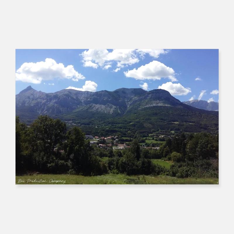 Création BPC - Poster 60 x 40 cm - blanc