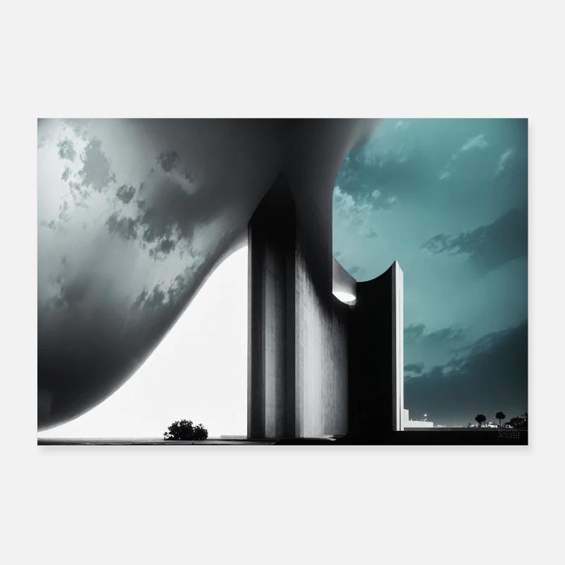 Cité #001 Poster 60 x 40 cm