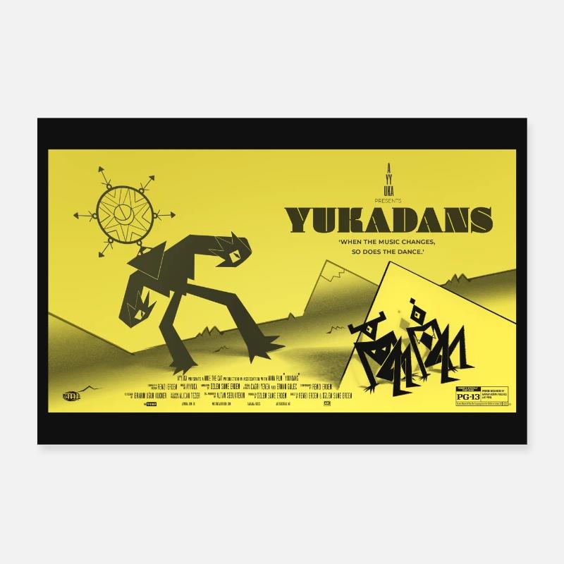 Yukadans Horizontales Poster Poster 60x40 cm