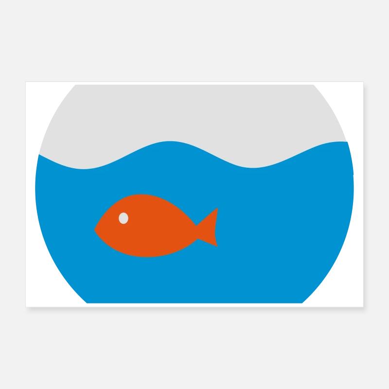 Goldfish Poster 24" x 16" (60x40 cm)