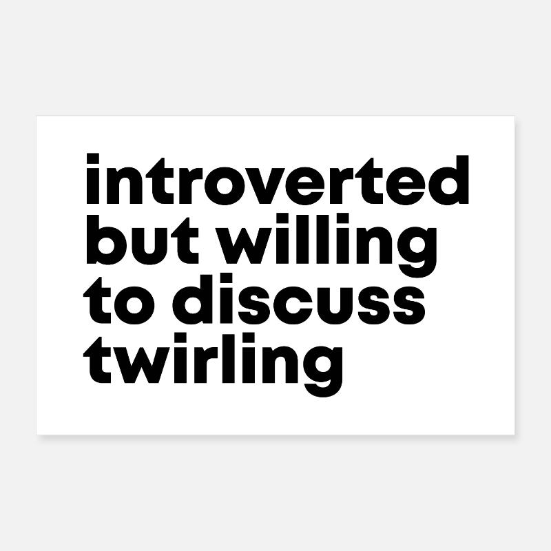 Twirling Poster 24" x 16" (60x40 cm)