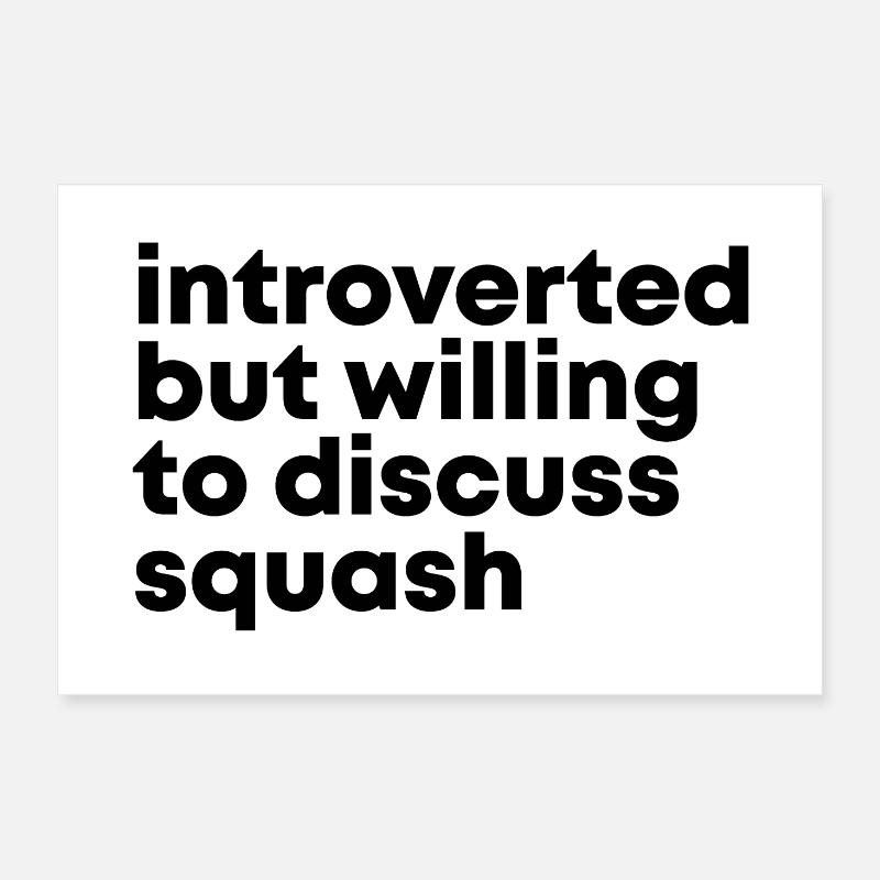 quetschen Poster 60x40 cm