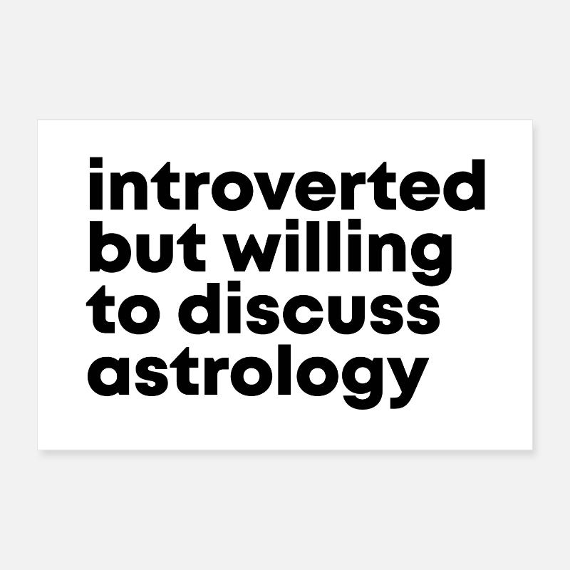astrologie Poster 60 x 40 cm