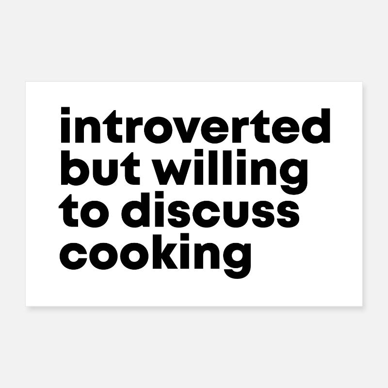 Kochen Poster 60x40 cm