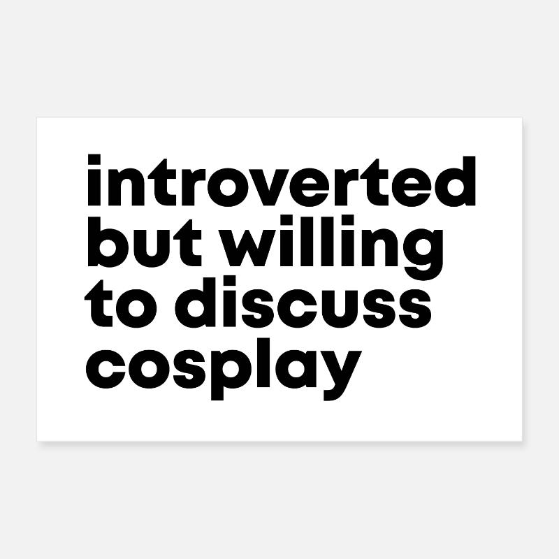 Cosplayer Poster 24" x 16" (60x40 cm)