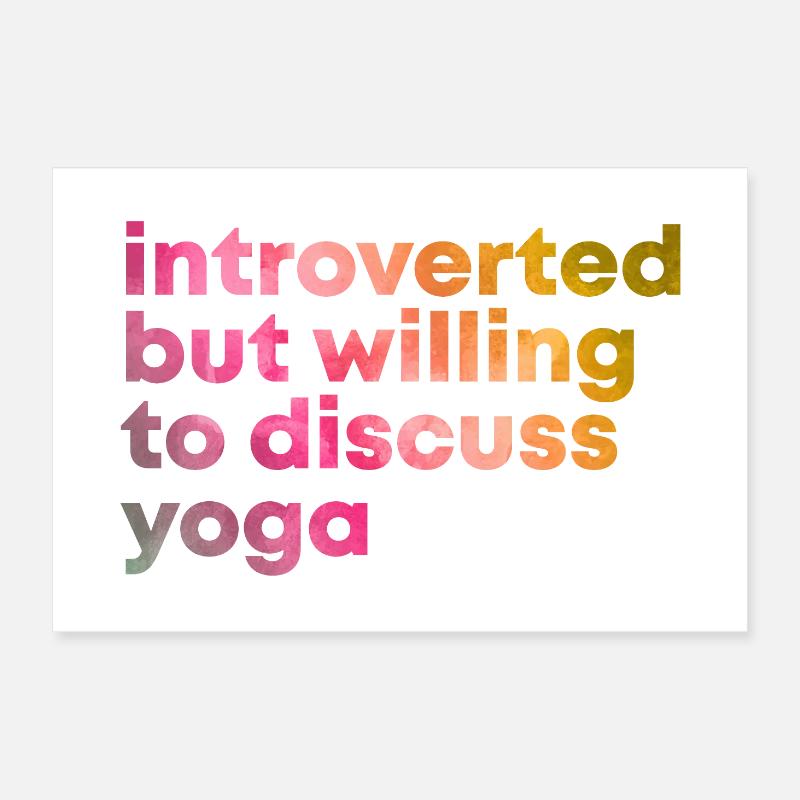 yoga Poster 60 x 40 cm