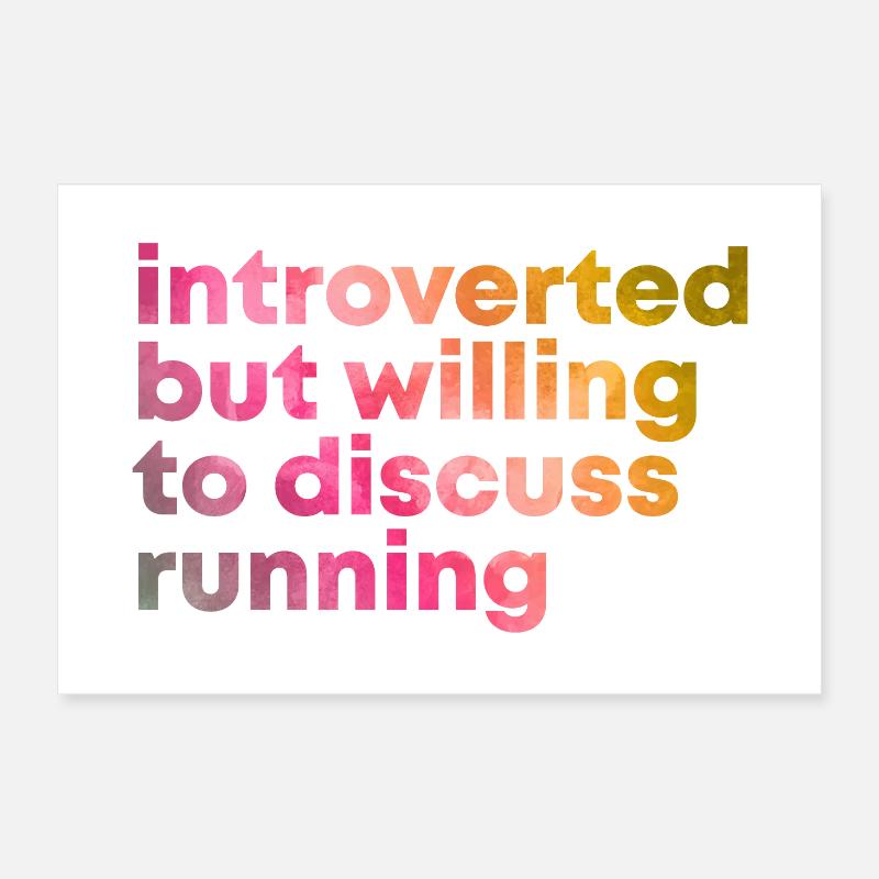 Runner Poster 24" x 16" (60x40 cm)