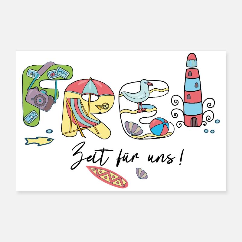 Ferie Poster 60x40 cm